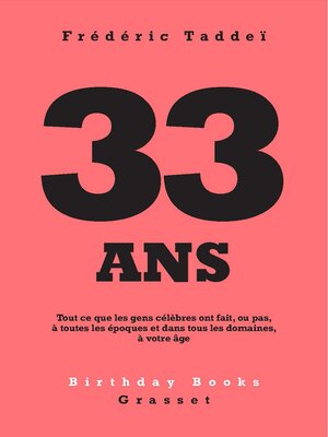 cover image of 33 ans